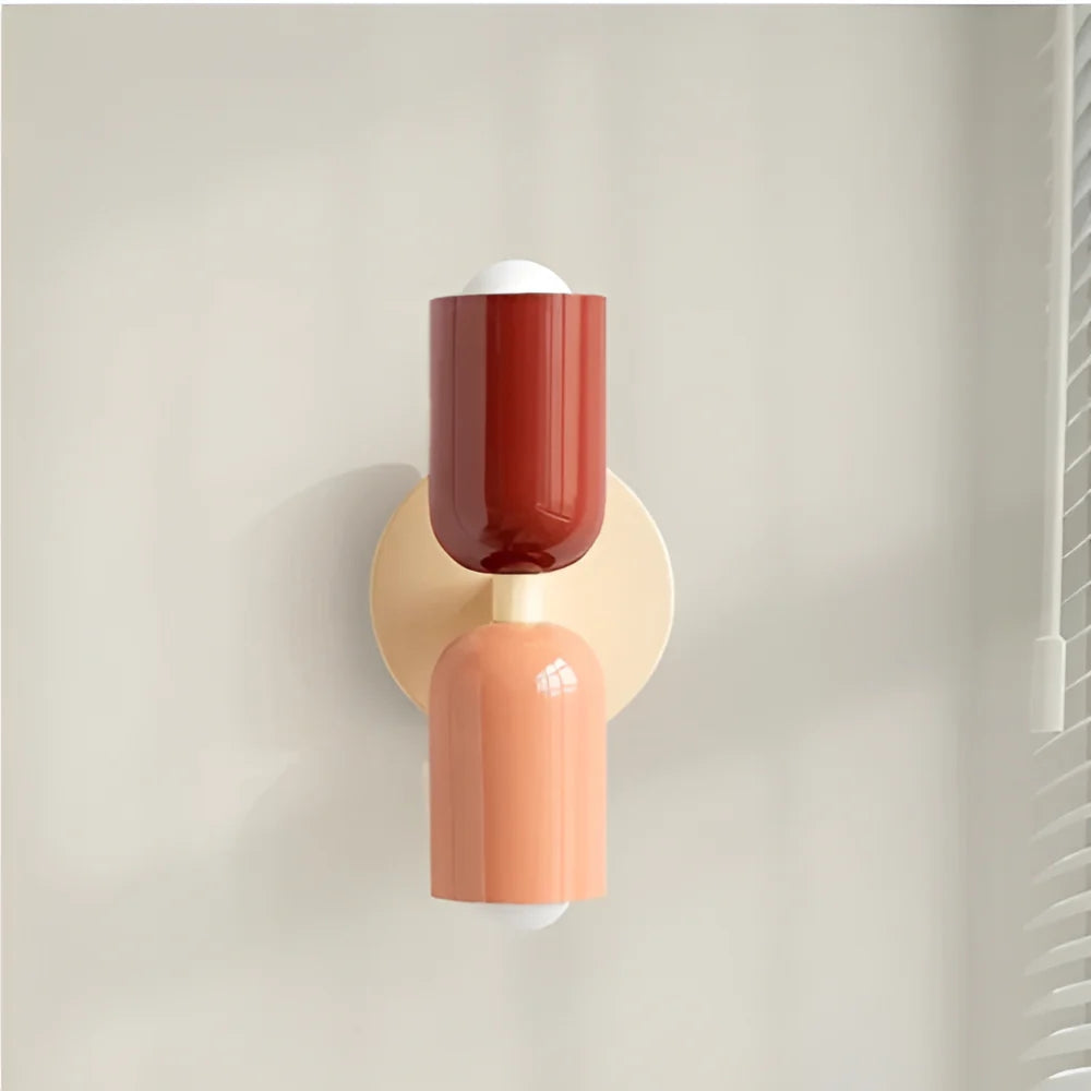 Slim LED Wall Lamp –  Round Tablet Design for Indoor Use