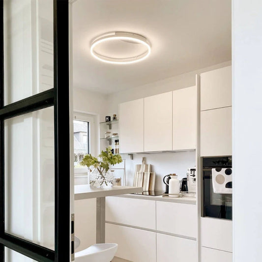 Slim Ring Light – Wall or Ceiling Lamp for Soft Illumination