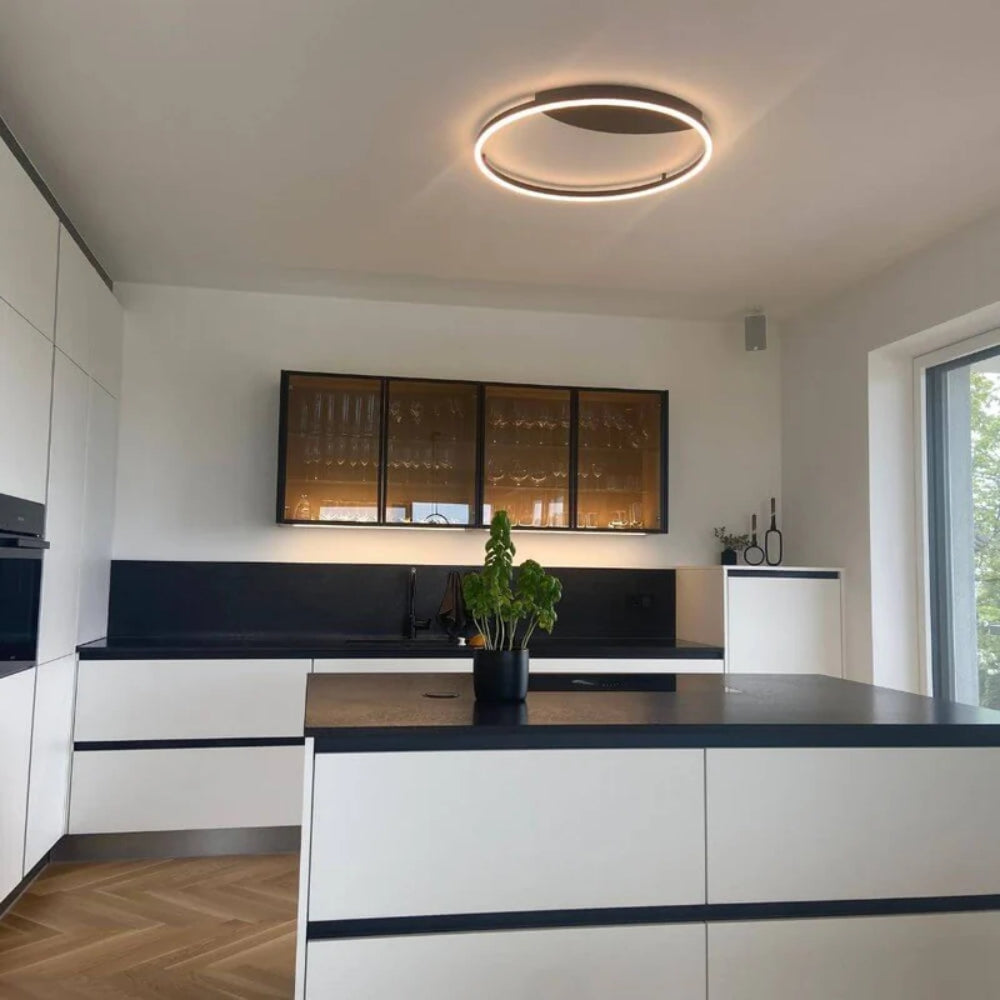 Slim Ring Light – Wall or Ceiling Lamp for Soft Illumination