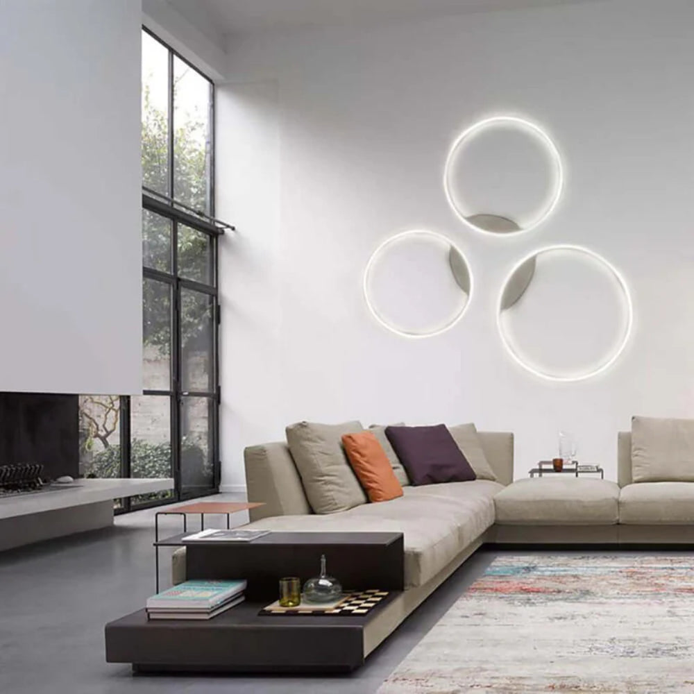 Slim Ring Light – Wall or Ceiling Lamp for Soft Illumination