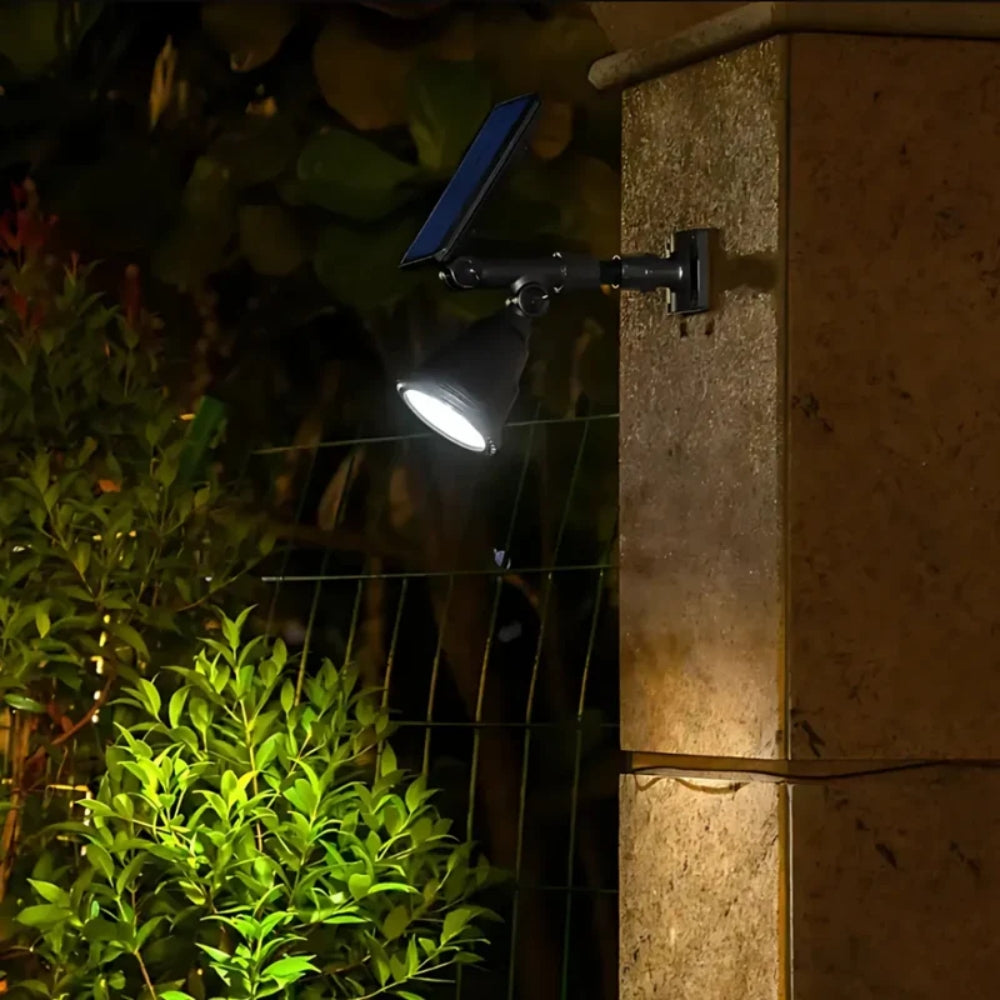 Solar Garden Spotlight - Adjustable Outdoor Lighting