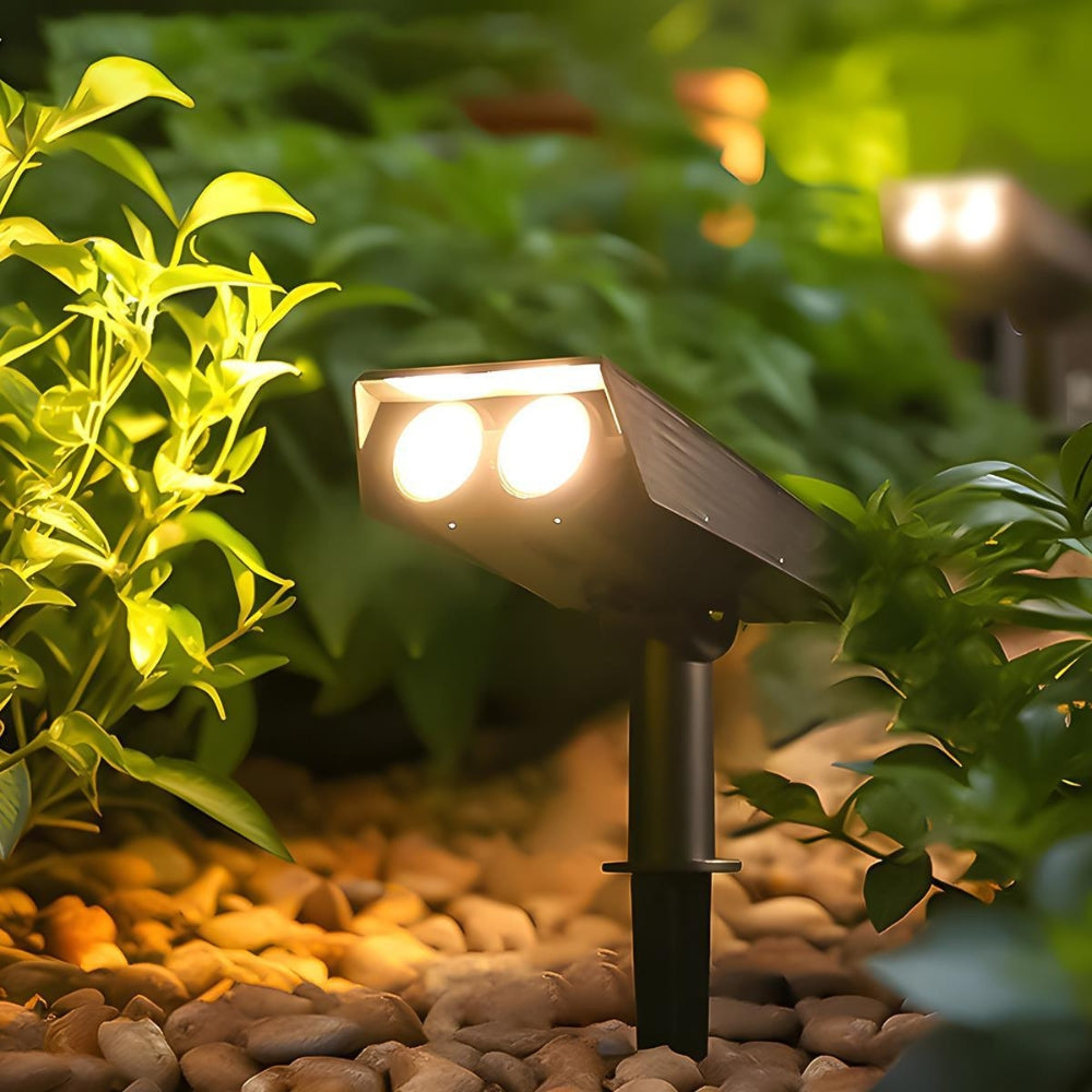 Solar LED Spotlight – Multi-Zoom for Outdoor Installation