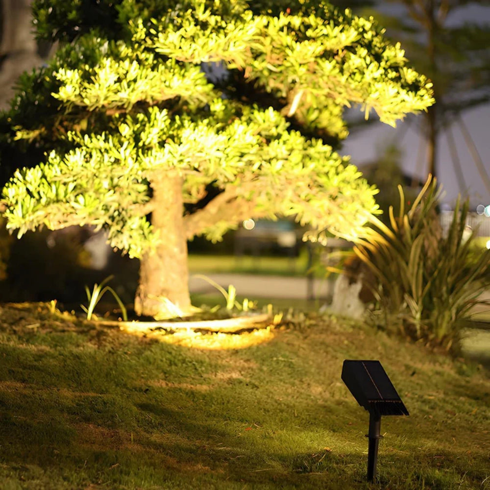 Solar LED Spotlight – Multi-Zoom for Outdoor Installation