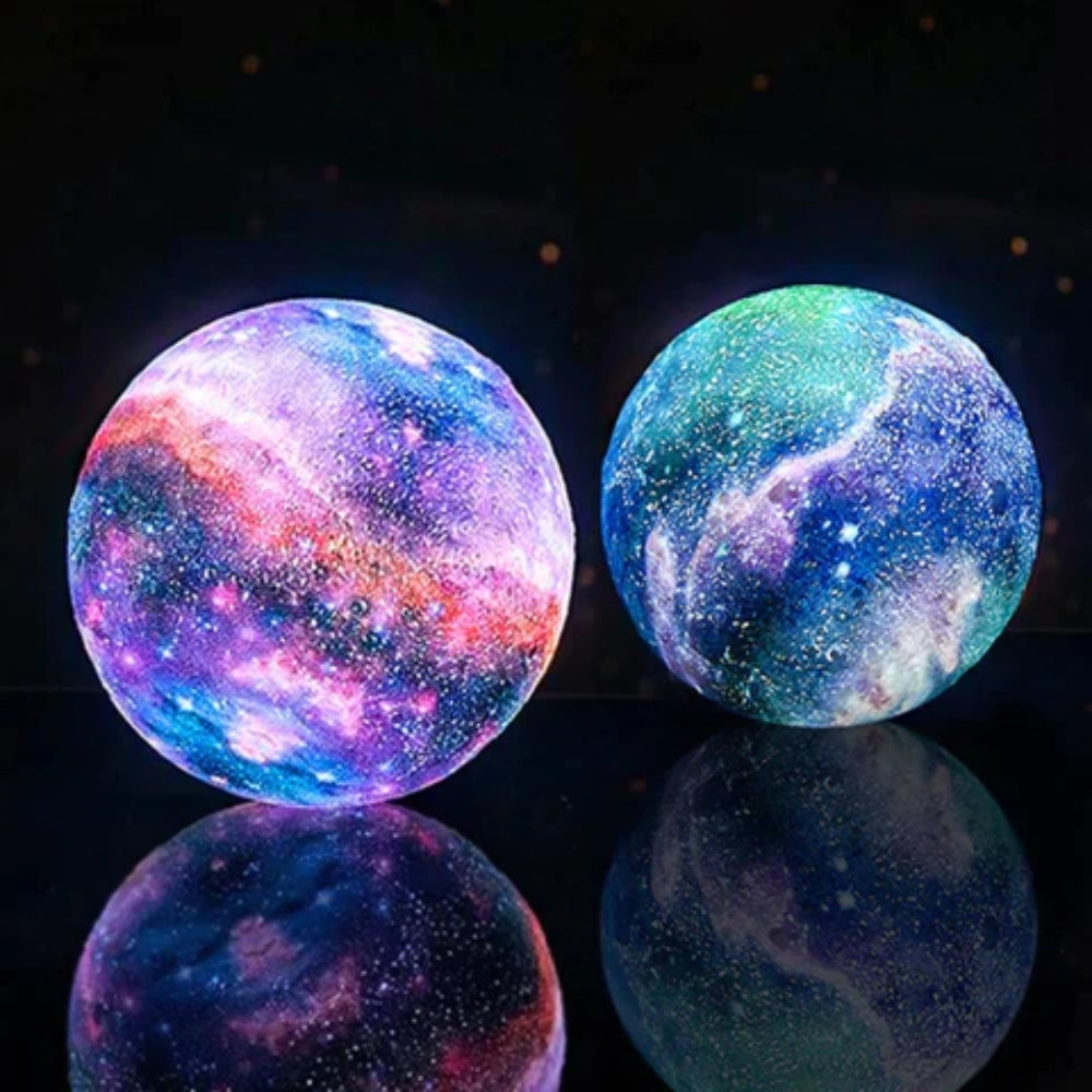 Starry Sky Table Lamp – Rechargeable Night Light with Touch Control