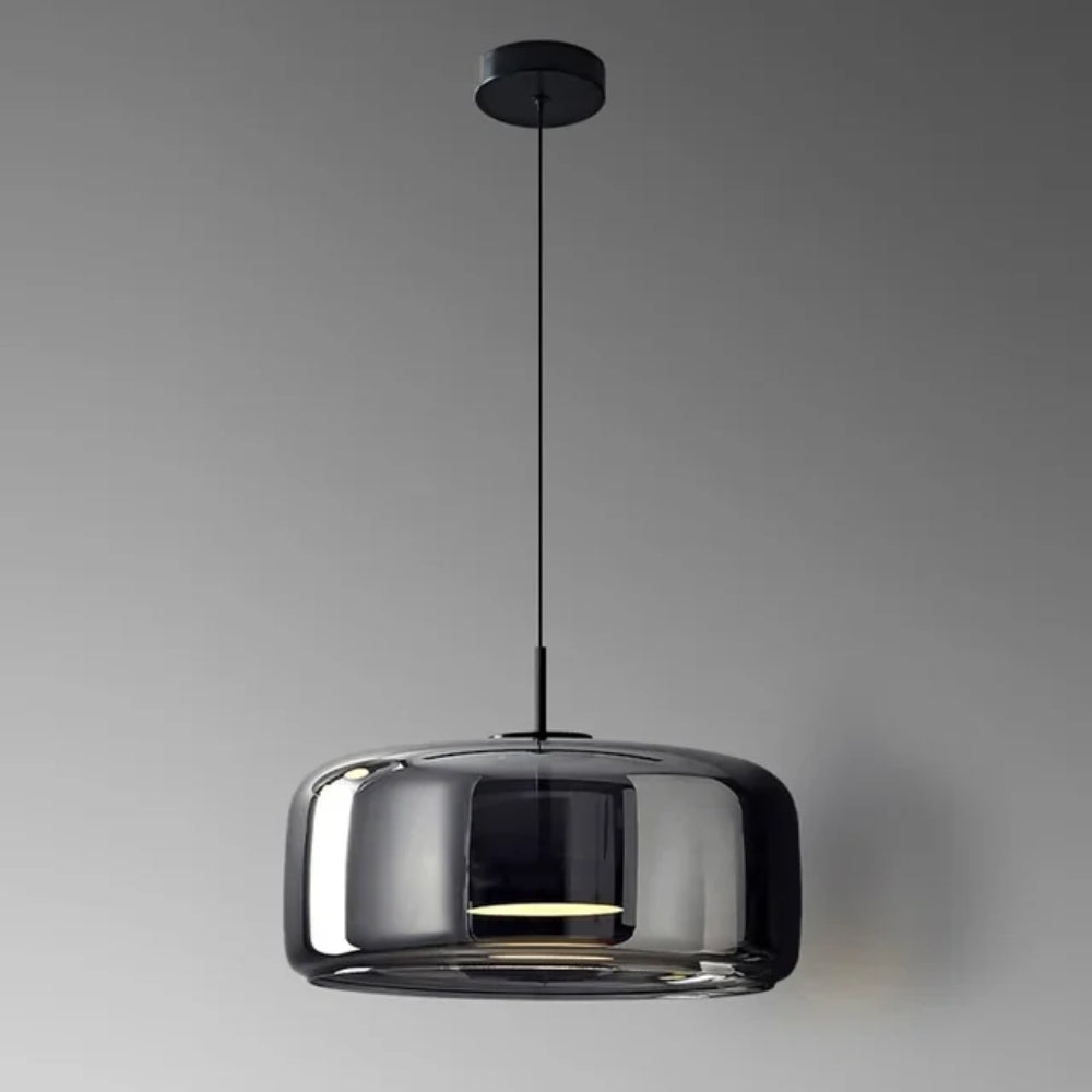 Statement Glass Pendant Lamp – Adjustable with Minimalist Design
