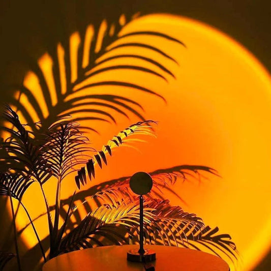 Sunset Projection Lamp – 360° Rotatable LED with 13 Light Modes