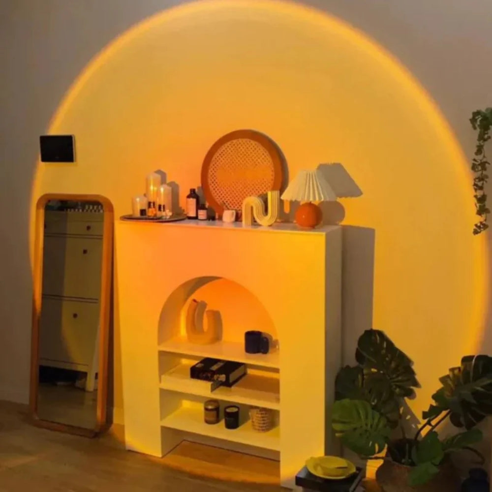 Sunset Projection Lamp – 360° Rotatable LED with 13 Light Modes