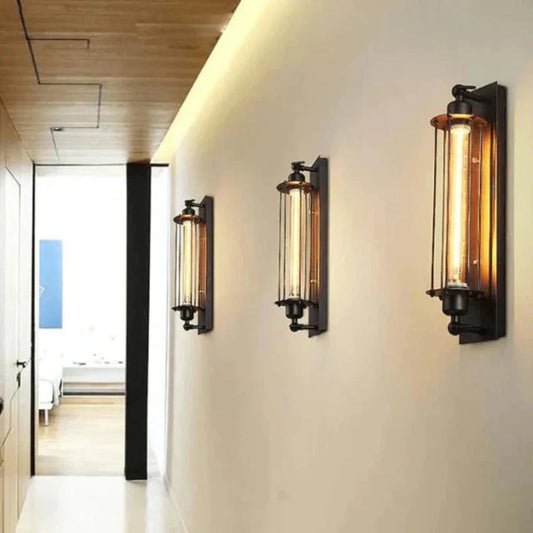 Vintage Inspired Wall Lamp - Stylish LED Lighting