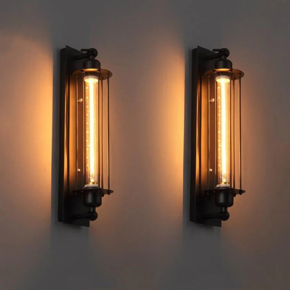 Vintage Inspired Wall Lamp - Stylish LED Lighting