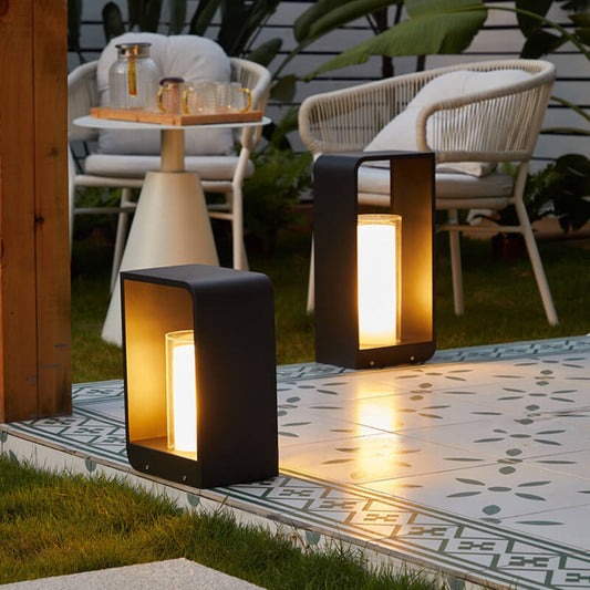 Weatherproof Floor Lamp – Lantern Light in Two Heights