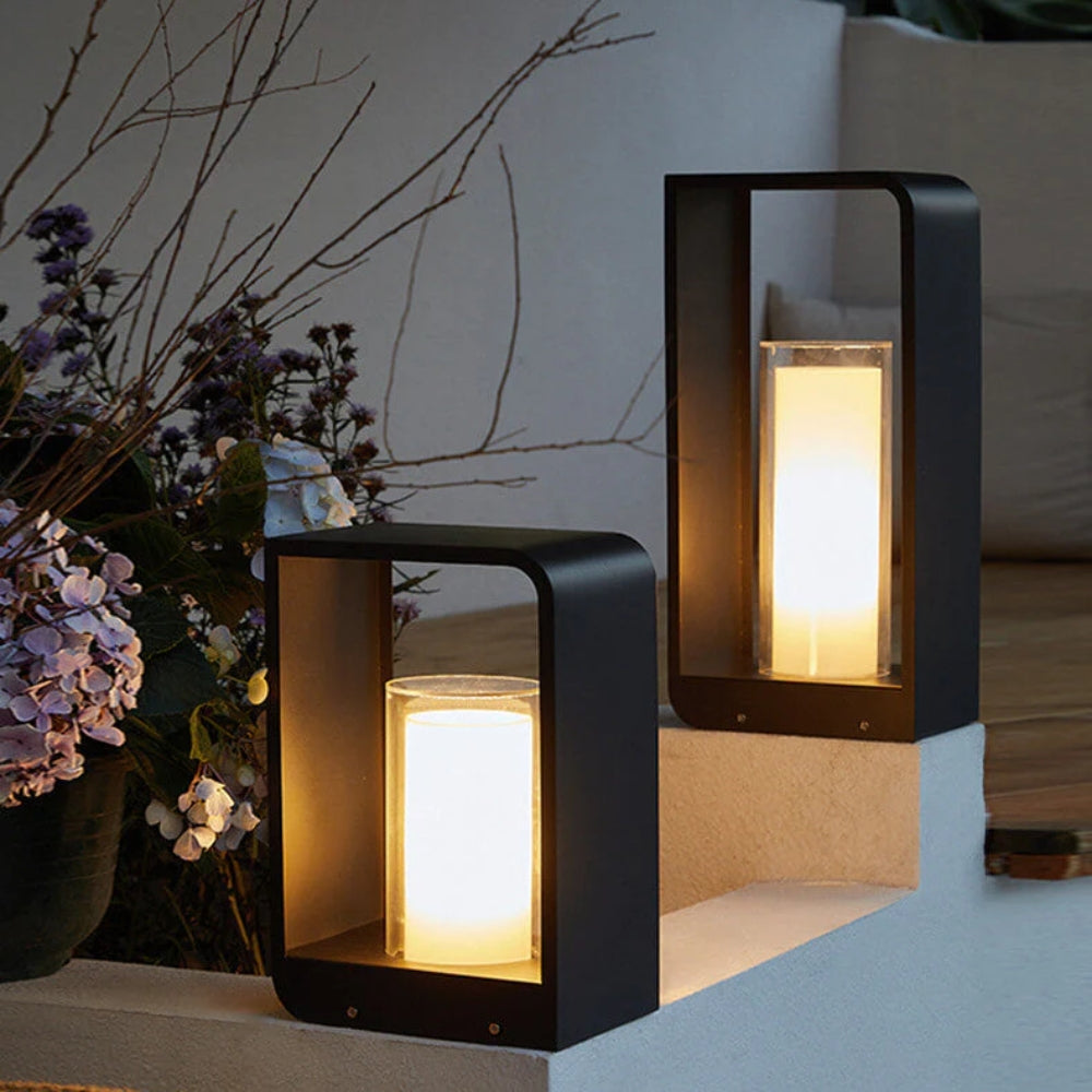 Weatherproof Floor Lamp – Lantern Light in Two Heights
